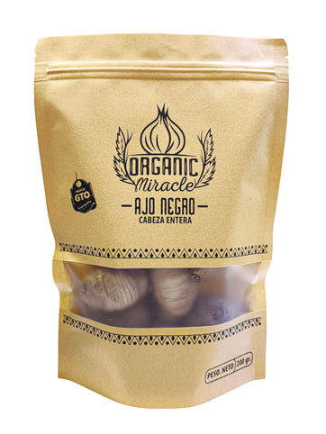 Bolsa de Ajo Negro Cabeza Entera